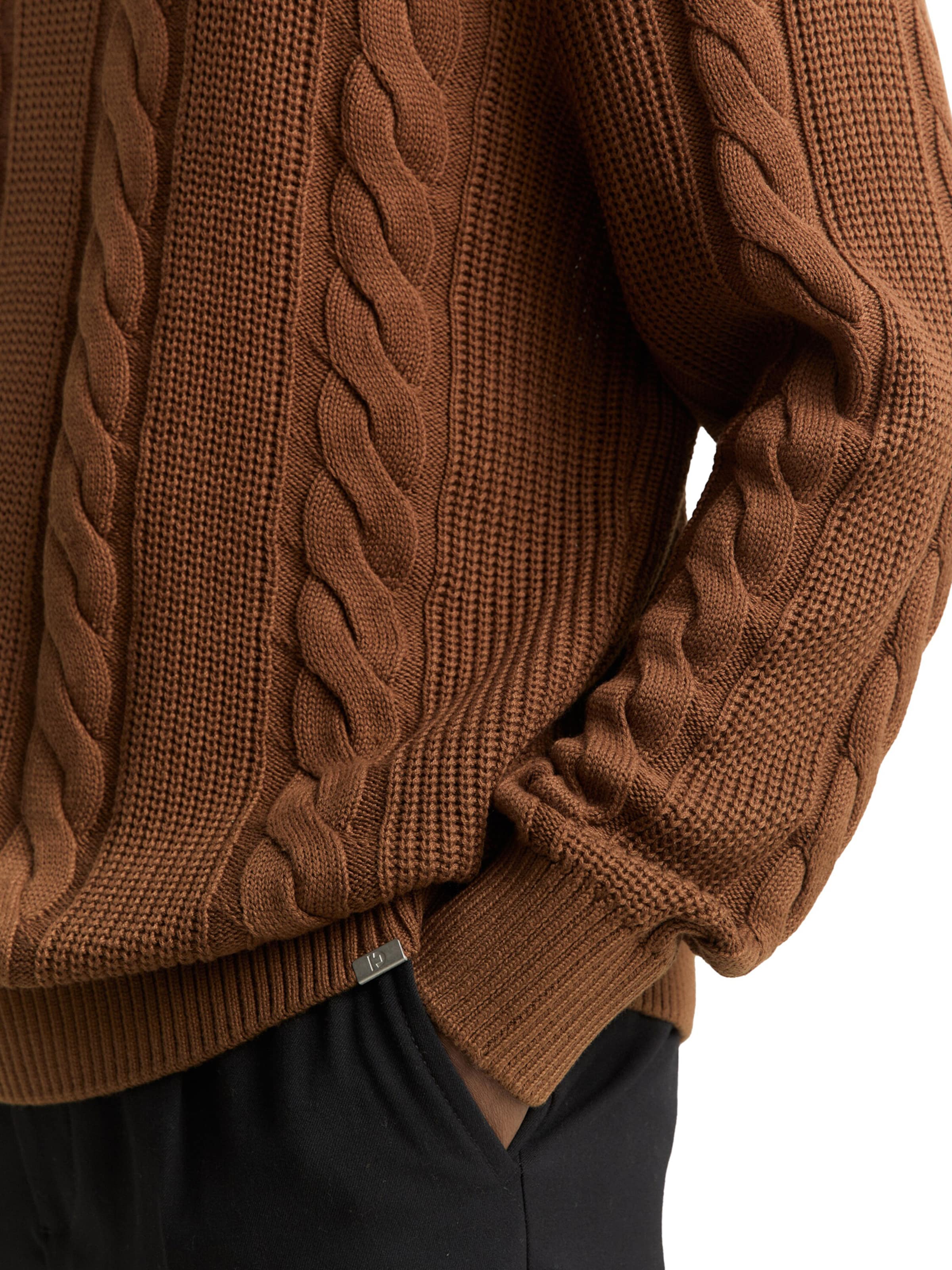 Pulover de la TOM TAILOR DENIM pe maro