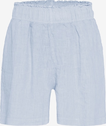 Soccx Loosefit Broek in Blauw: voorkant