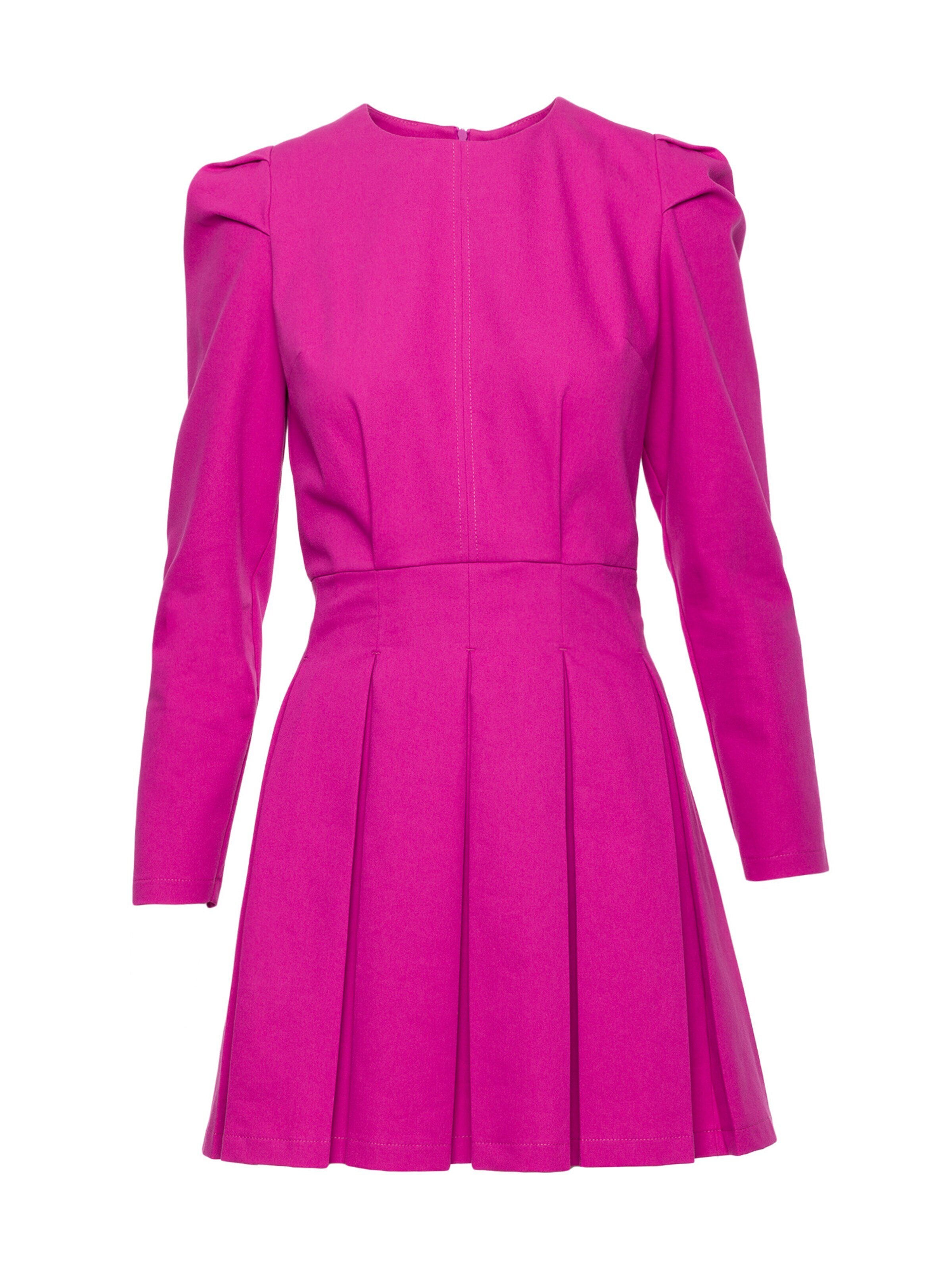Rochie de la made of emotion pe roz: față