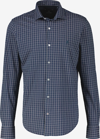 LERROS Button Up Shirt in Blue: front