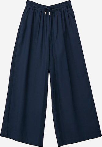 s.Oliver Wide leg Broek in Blauw: voorkant