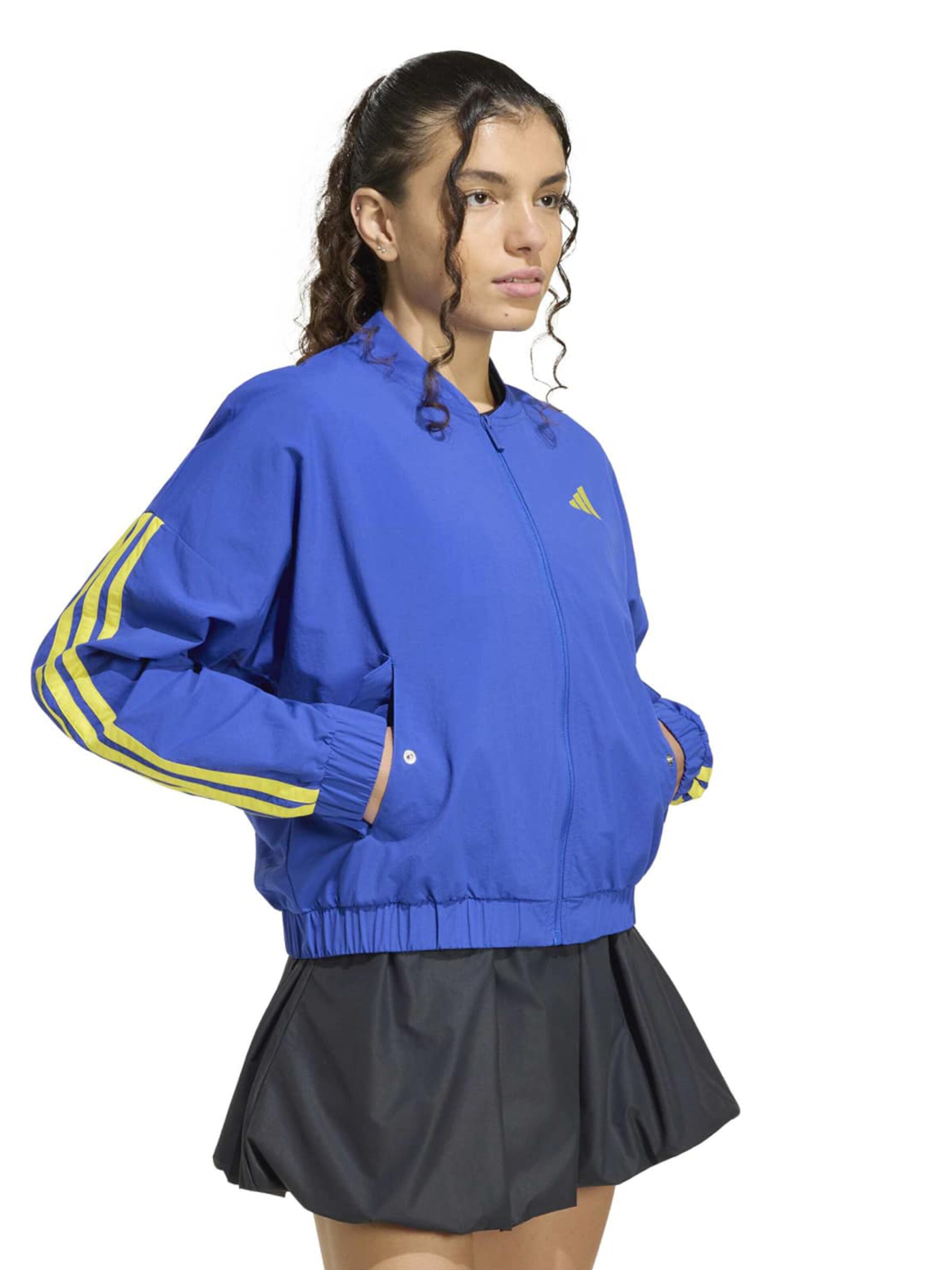 ADIDAS SPORTSWEAR - Casaco deportivo em azul: frente