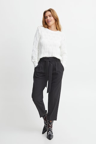 b.young Loose fit Pleat-Front Pants 'Danta' in Black