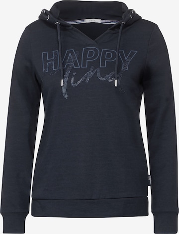 CECIL Sweatshirt in Blue: front