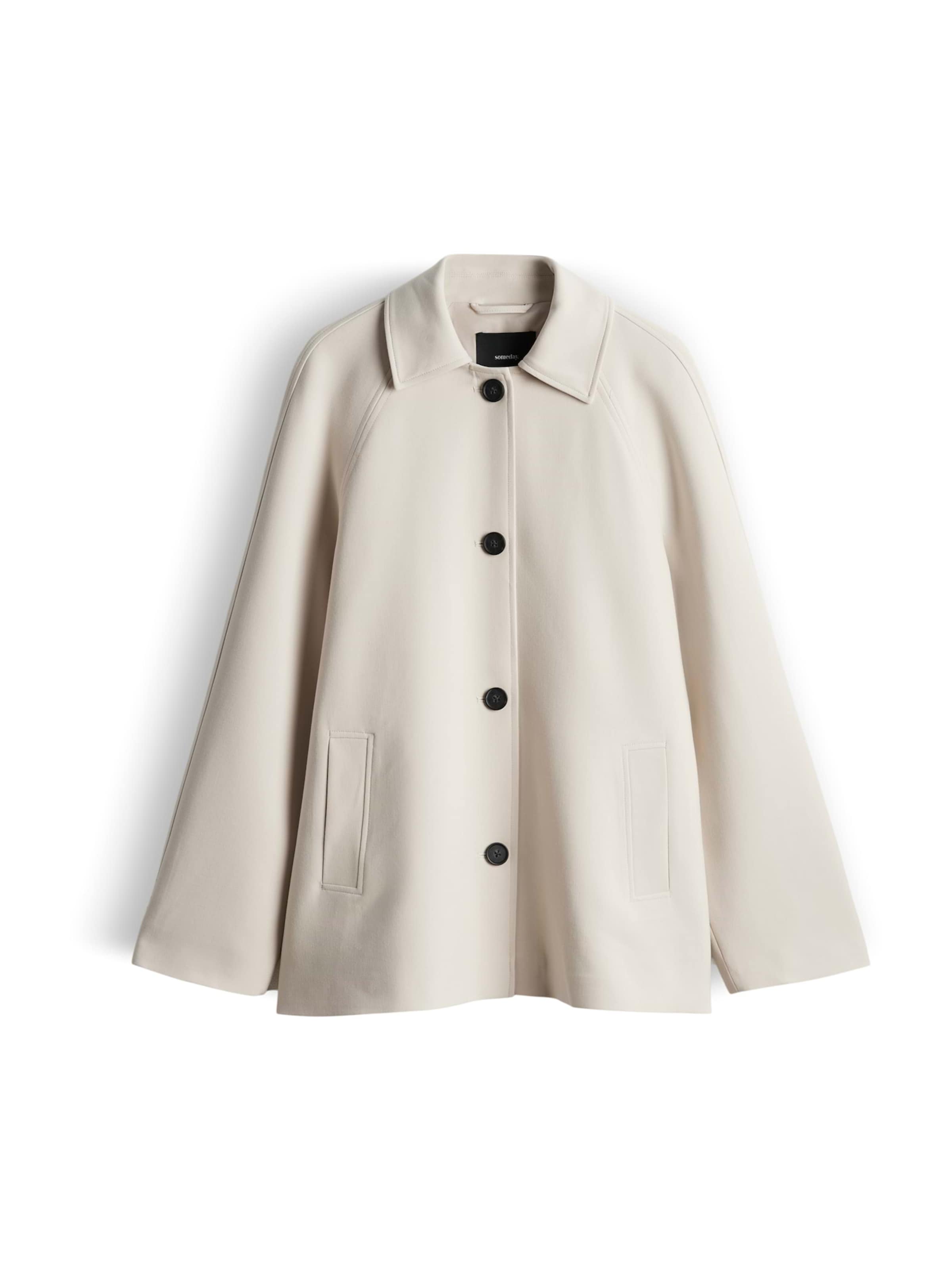 Someday Between-Season Jacket 'Nilian' in White: front