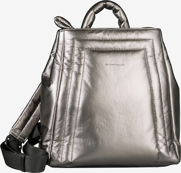 TOM TAILOR Rucksack 'Jody' in Silber: predná strana