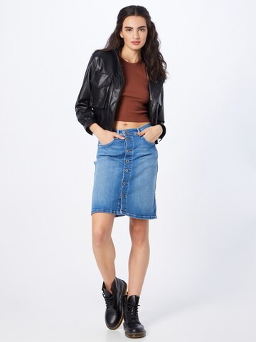 Pepe Jeans Skirt 'MARBLE' in Blue