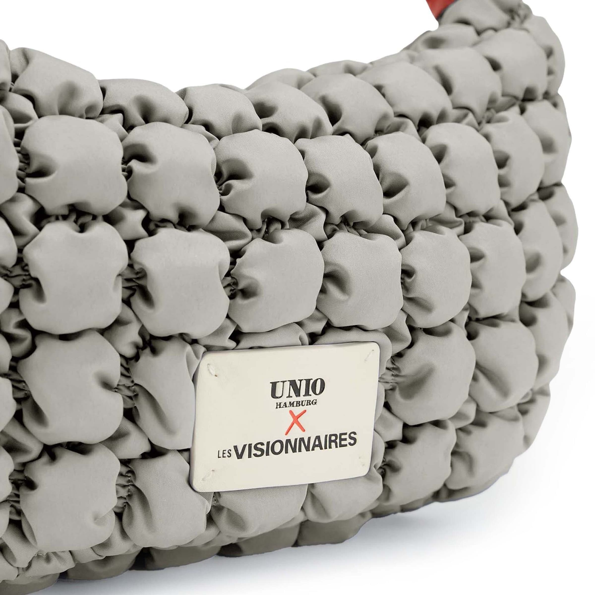 Borsa a spalla 'Unio Banana ' di Les Visionnaires in grigio