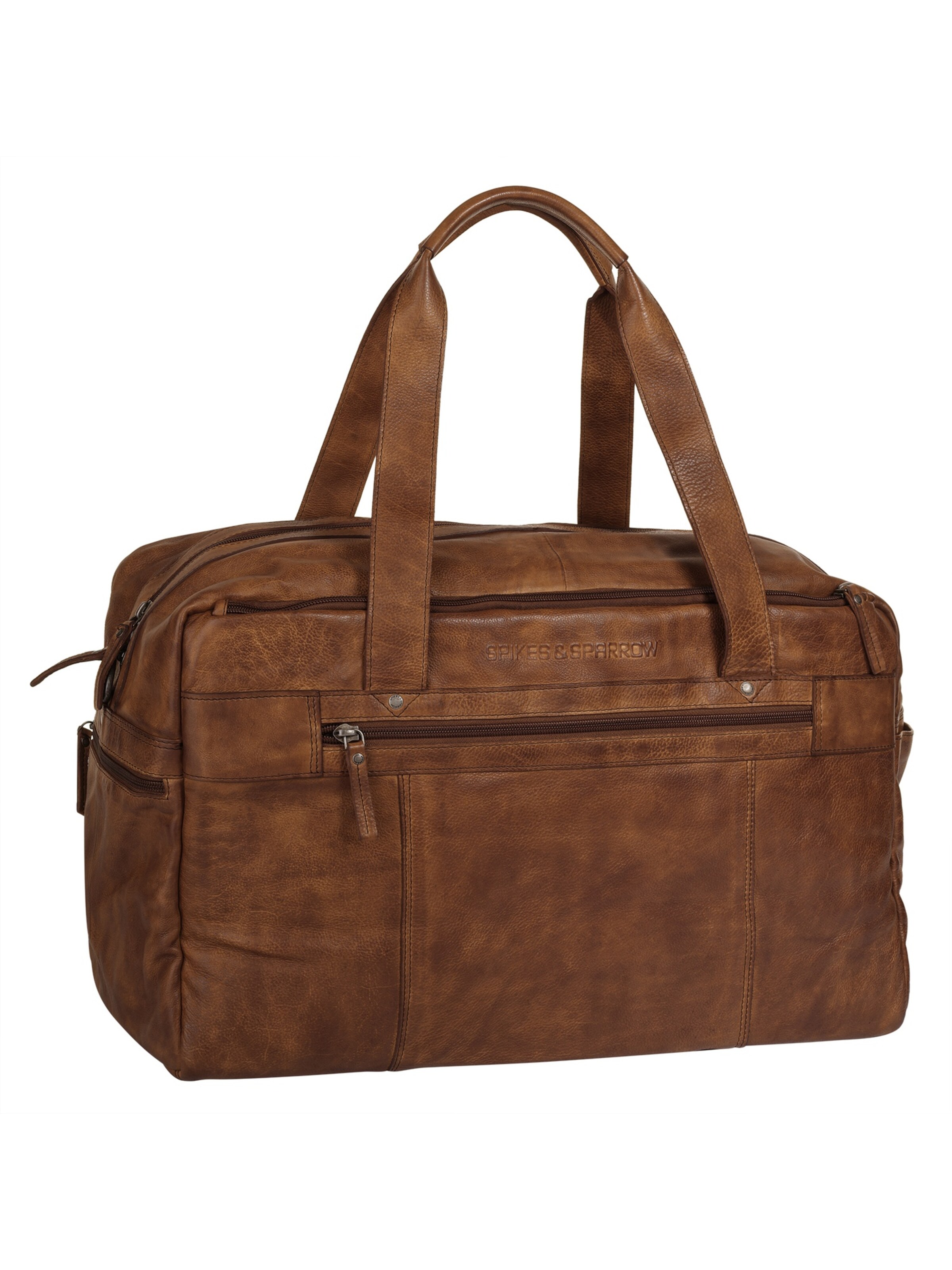 Spikes & Sparrow Travel bag 'WEEKENDER' in Brown