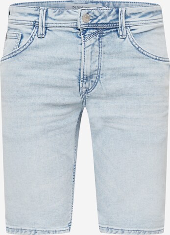 TOM TAILOR DENIM Skinny Shorts in Blau: predná strana