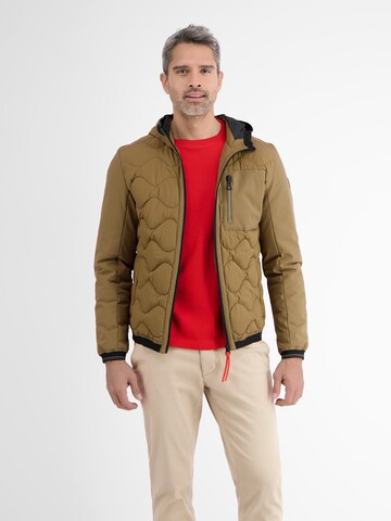 LERROS Softshell-Hybrid Blouson in Braun: predná strana