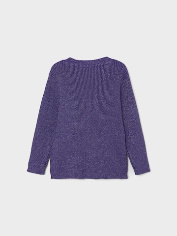 NAME IT Knit Cardigan 'RUBINA' in Purple