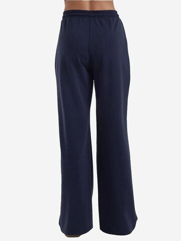 Hiccup Wide leg Workout Pants 'Jogginghose' in Blue