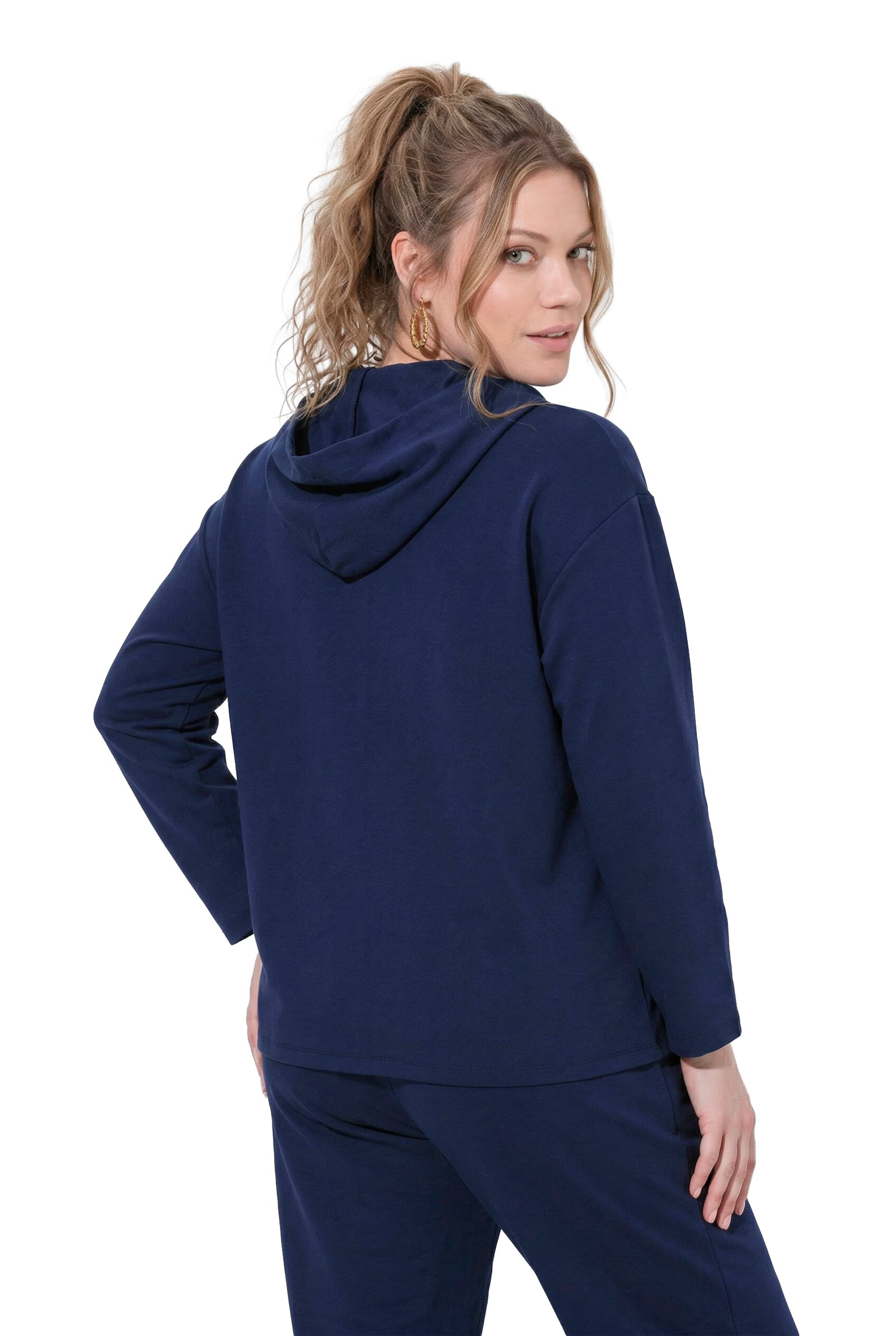 Ulla Popken Sweatshirt in Blau