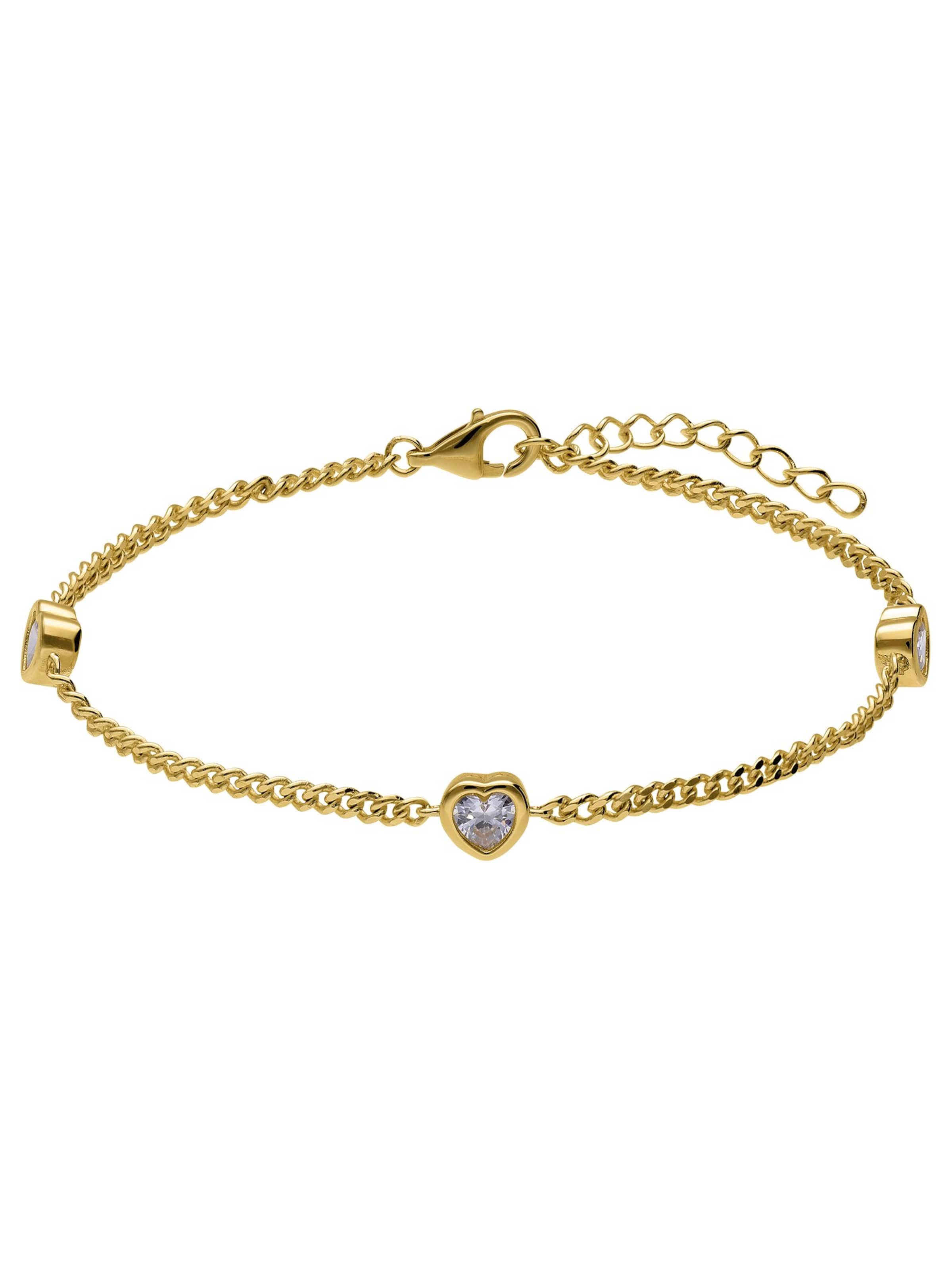 Lucardi Bracelet in Gold: front