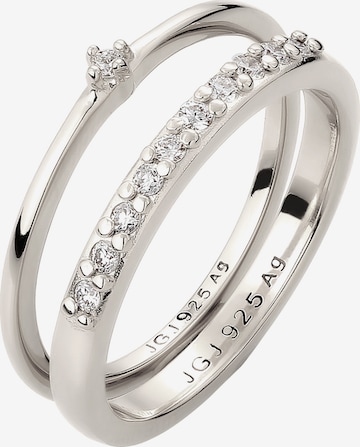 Elli DIAMONDS Jewelry Set in Silver: front