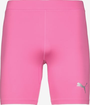 Pantaloncini intimi sportivi di PUMA in rosa: frontale