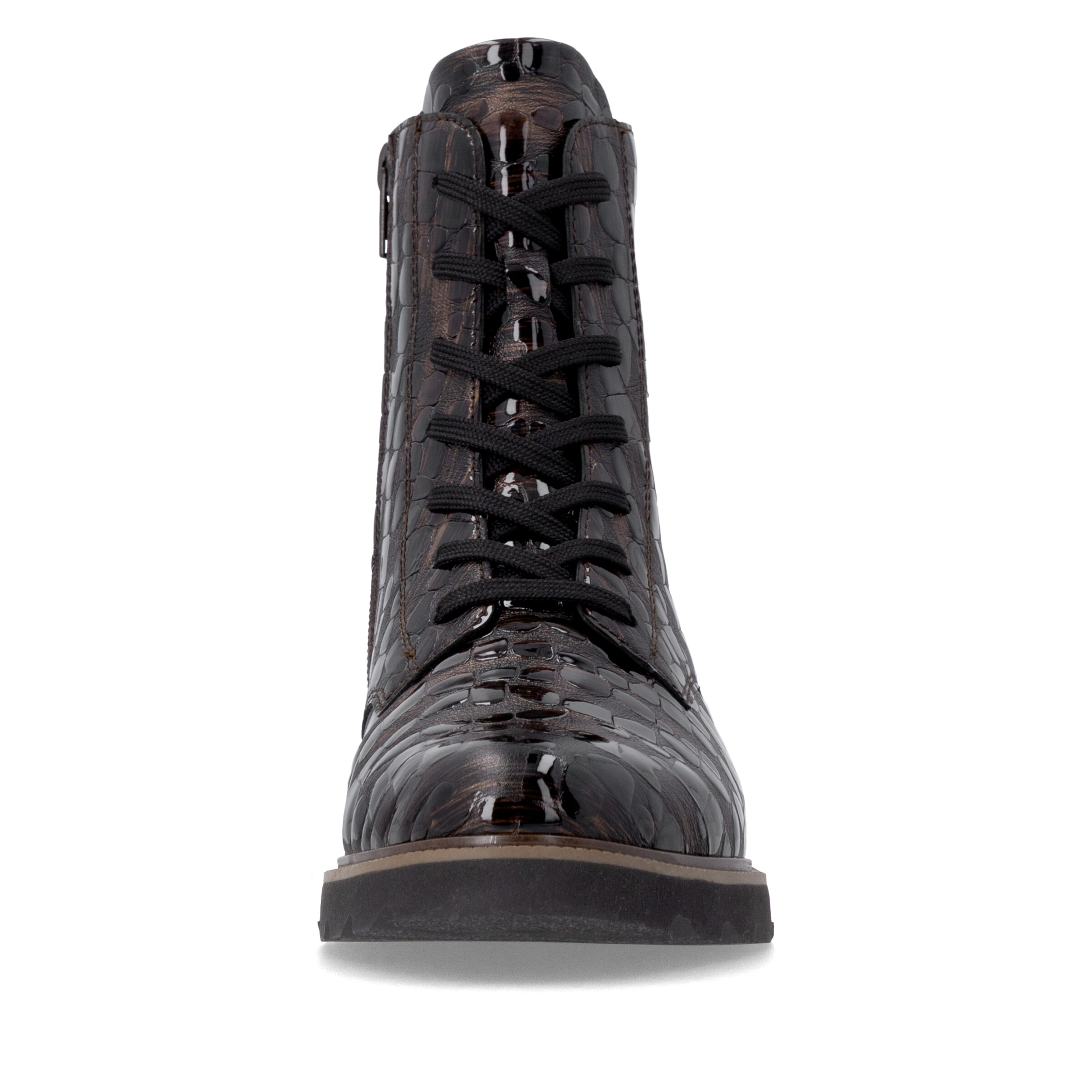 Bottines à lacets 'D3S72' REMONTE en marron