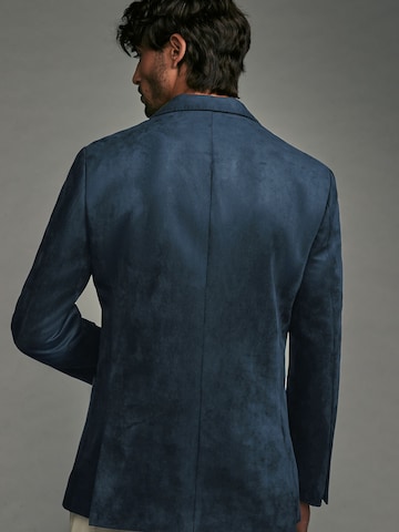 Coupe regular Veste de costume Next en bleu