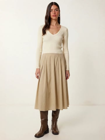Happiness İstanbul Rok 'Röcke' in Beige