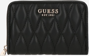 GUESS Kukkaro 'Valla' värissä musta: etupuoli