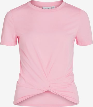 VILA T-Shirt 'Caro' in Pink: predná strana