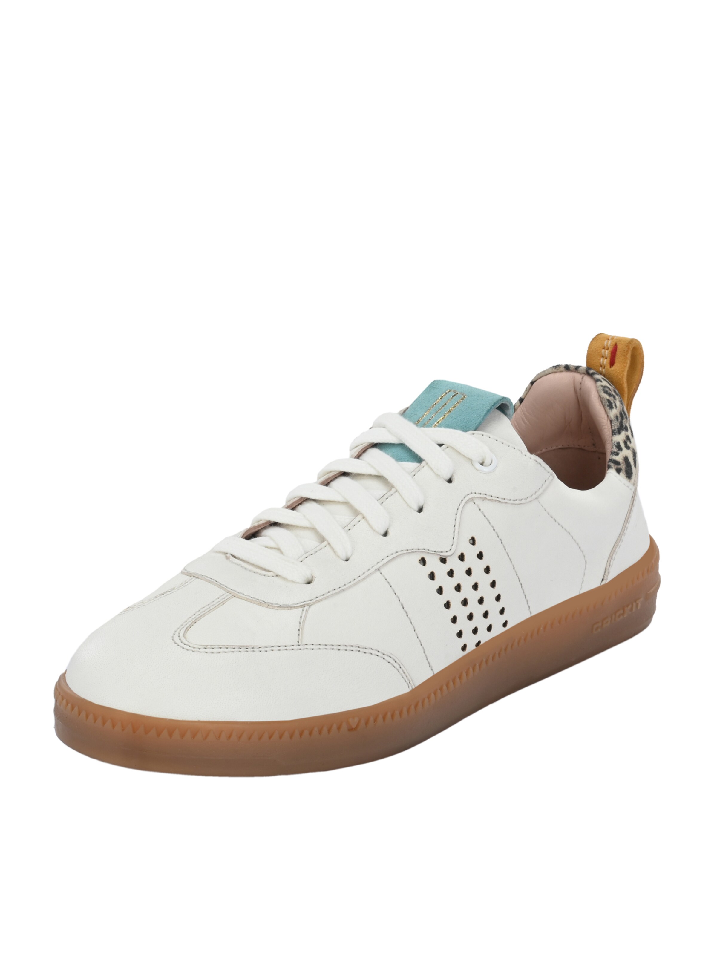 Baskets basses 'ODELIA' Crickit en blanc : devant