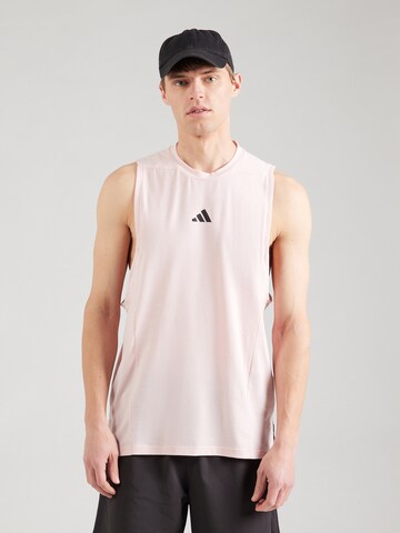 ADIDAS PERFORMANCE Функциональная футболка 'Designed for Training' в Ярко-розовый: спереди