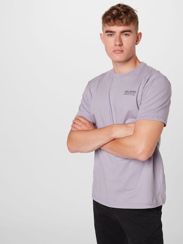 T-Shirt HOLLISTER en violet
