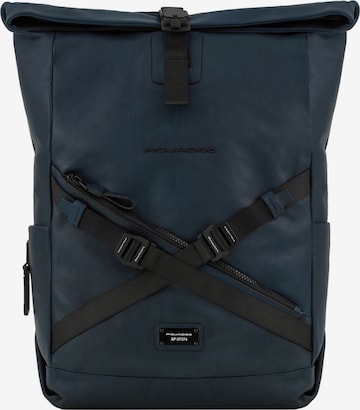 Piquadro Backpack 'Harper' in Blue: front