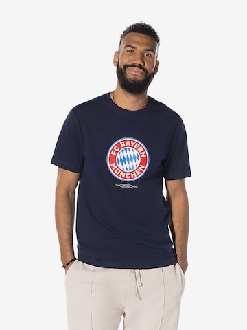 FC BAYERN MÜNCHEN Shirt 'Essentials' in Blau: predná strana