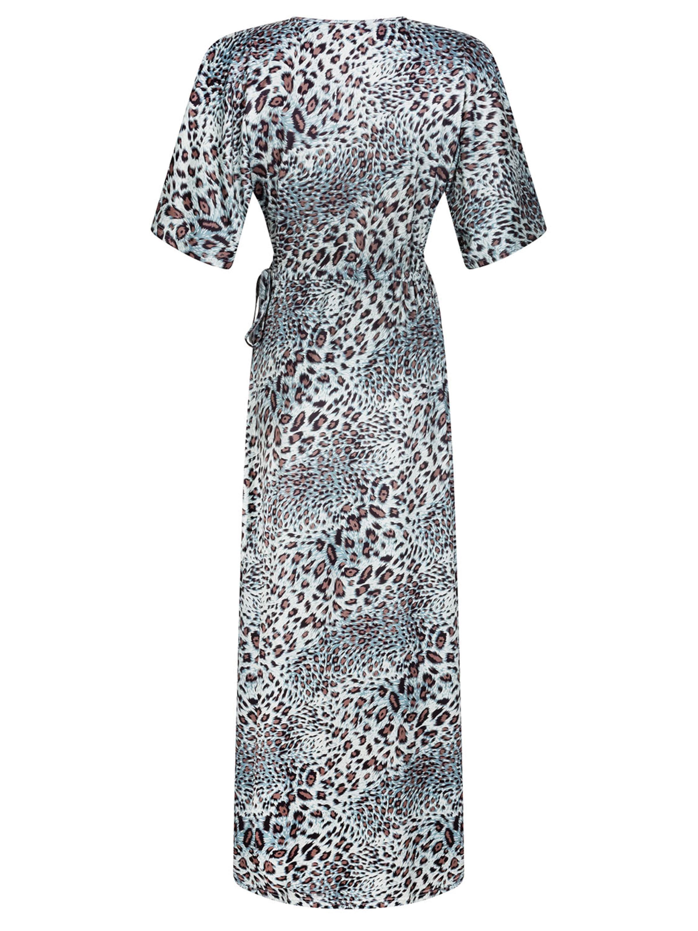 Robe 'Kimono Lotus Panther' Chic by Lirette en vert