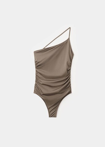 MANGO Swimsuit 'Ciro' in Green