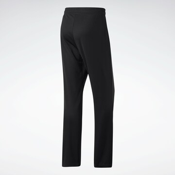 Regular Pantalon de sport Reebok en noir