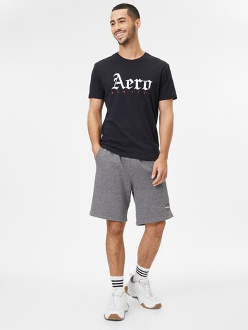 AÉROPOSTALE Shirt in Zwart