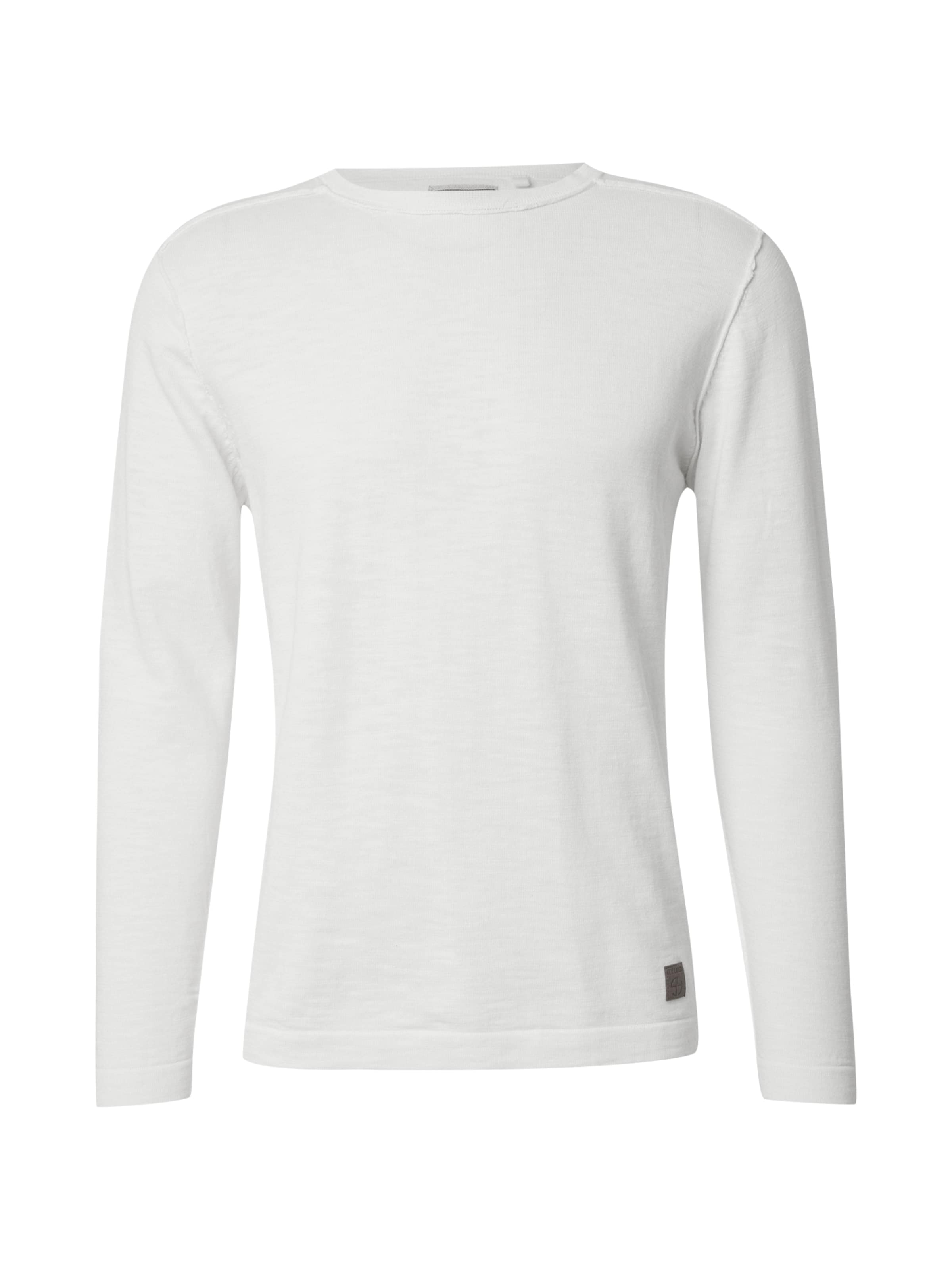 Key Largo Pullover 'ANGELO' i hvid: forside