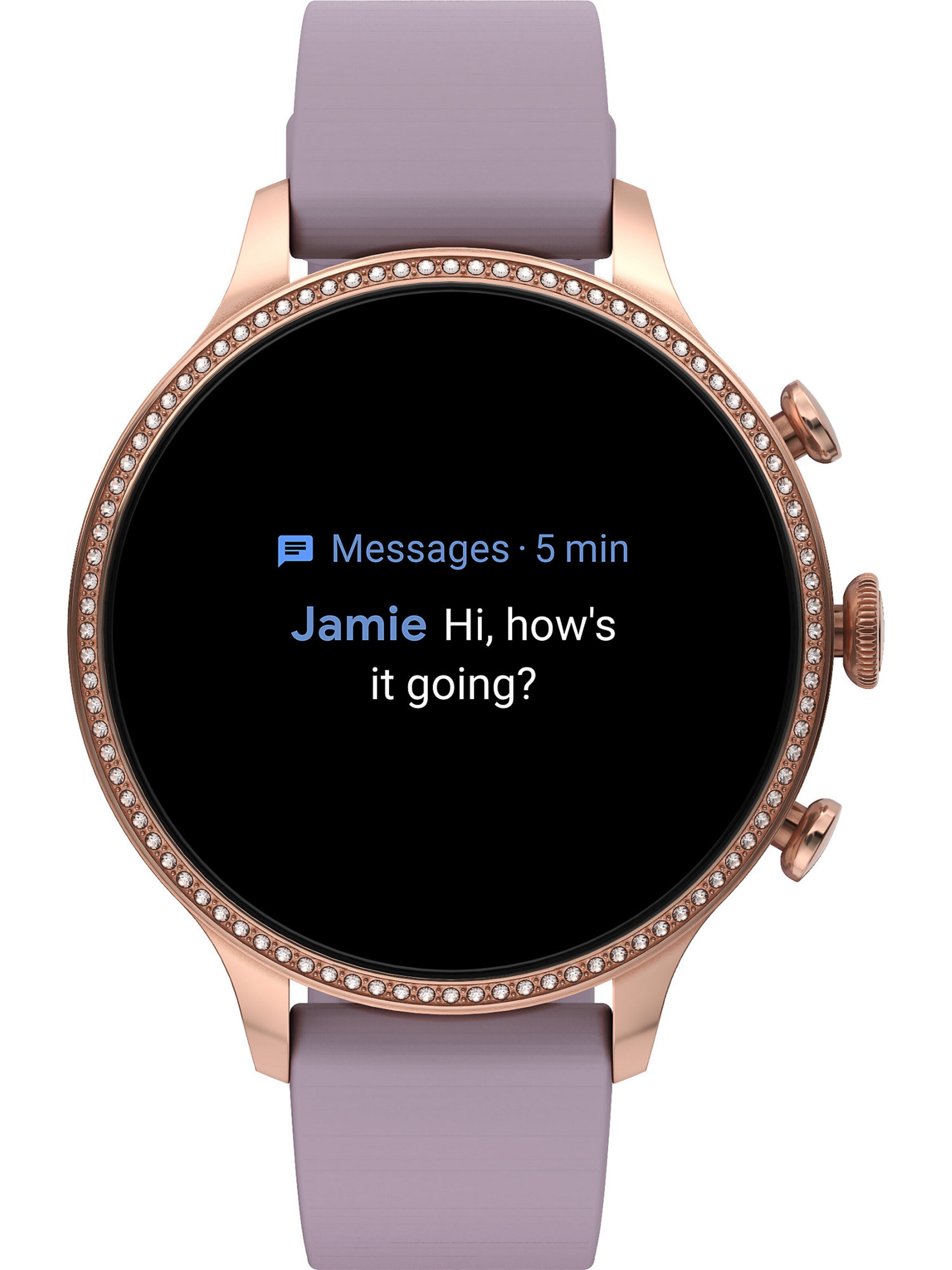 Fossil Smartwatches Digitaluhr in Lila