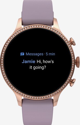 Fossil Smartwatches Digitaluhr in Lila