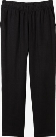 TOM TAILOR DENIM Regular Pants in Black: front