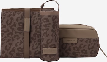 Nécessaire di Kapten & Son in marrone: frontale