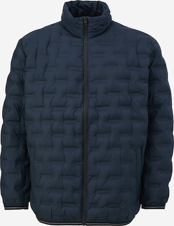 s.Oliver Men Big Sizes Winter Jacket in Blue: front