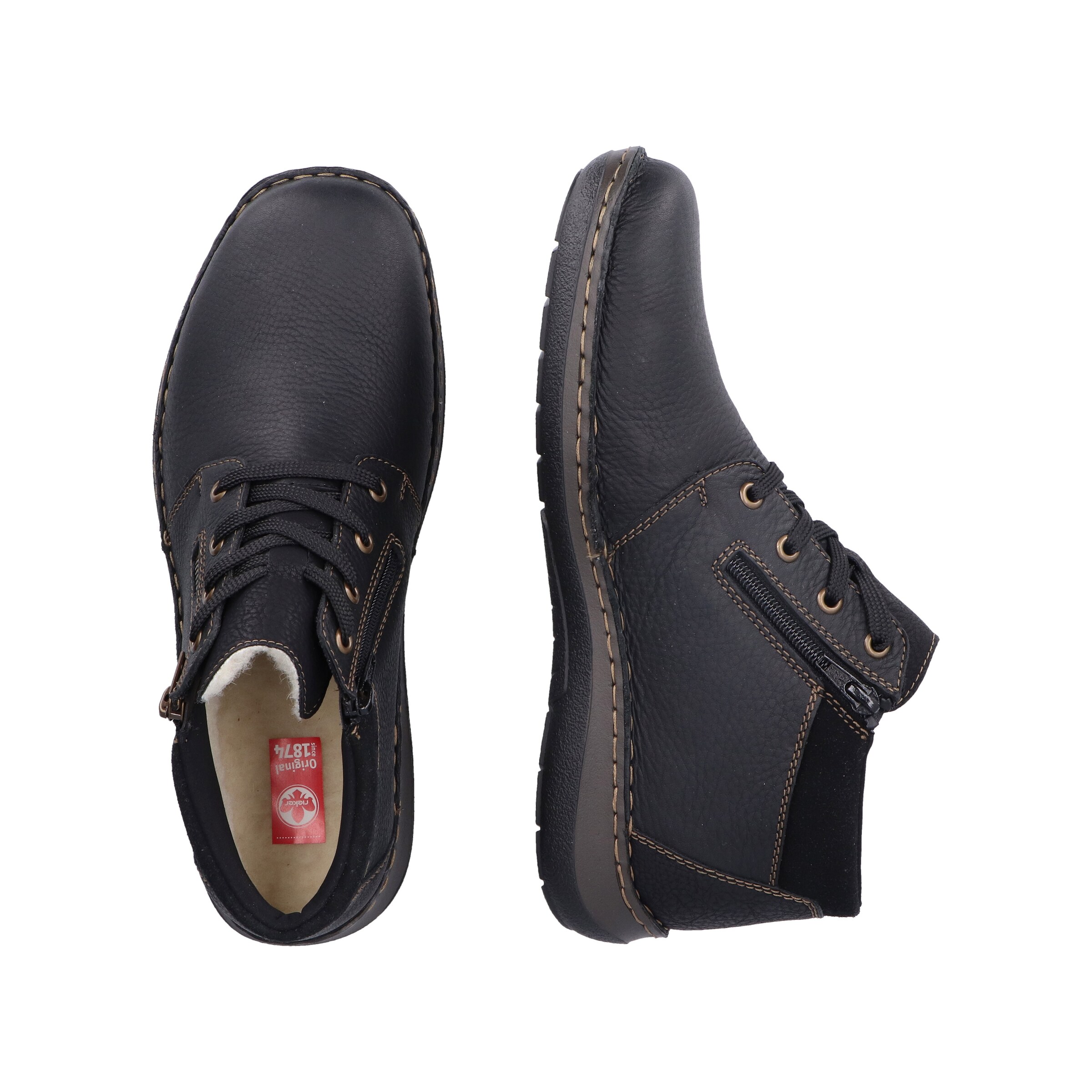 Rieker Schnürboots in Blau