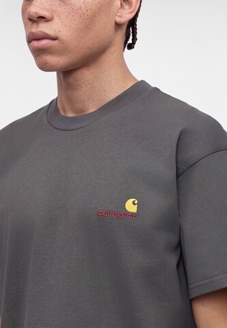 Carhartt WIP Футболка 'American Script' в Серый