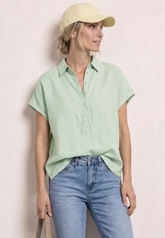 STREET ONE Blouse in Green: front