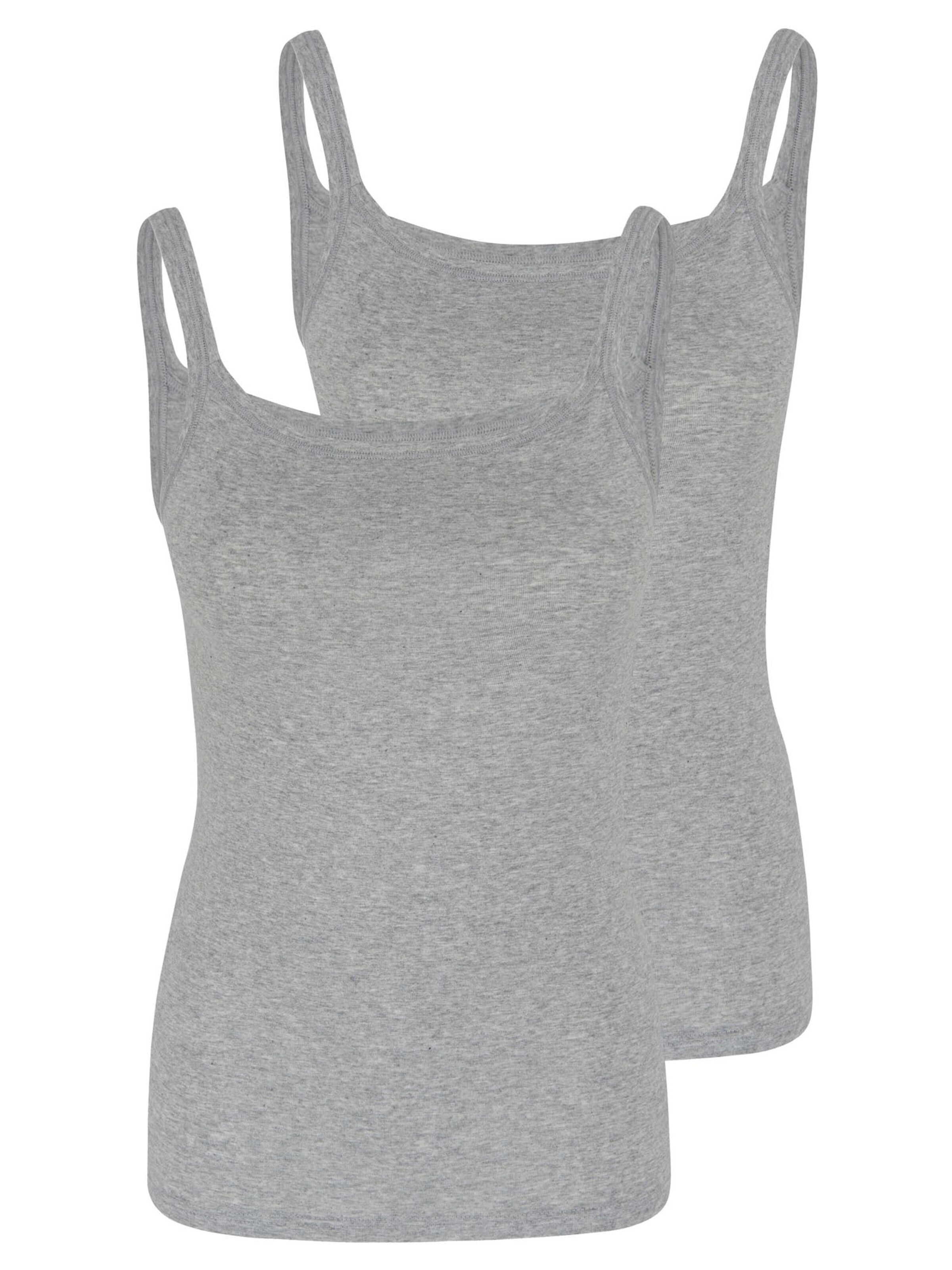 SPEIDEL Unterhemd 'bio.cotton Plus'‌‌‌‌‌‌‌ in Grau: Vorderseite