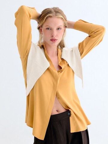 Écharpe SILK & CASHMERE en blanc