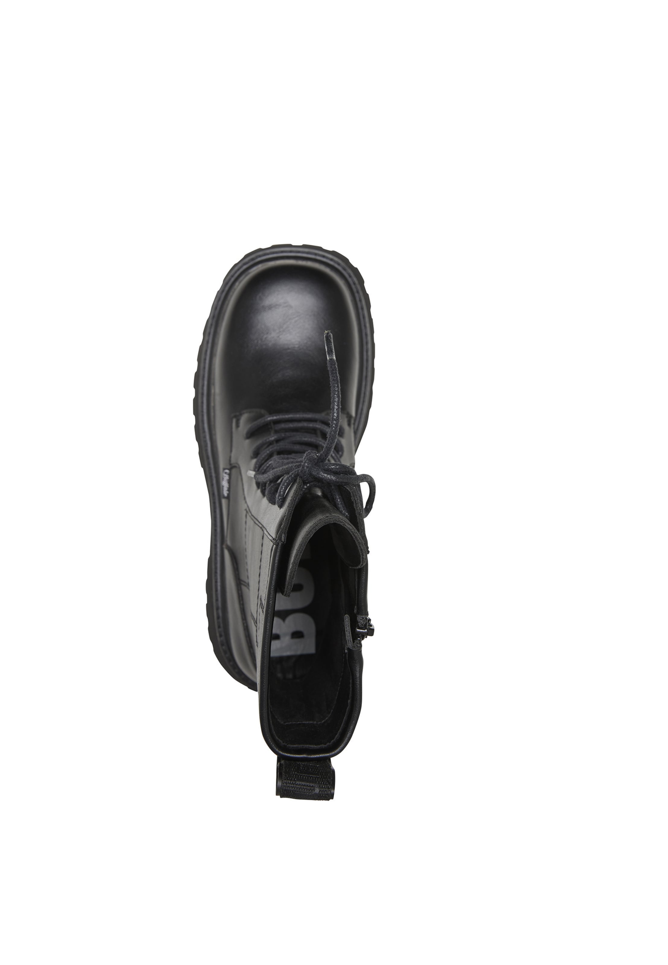 BUFFALO - Bota com atacadores 'STACY' em preto
