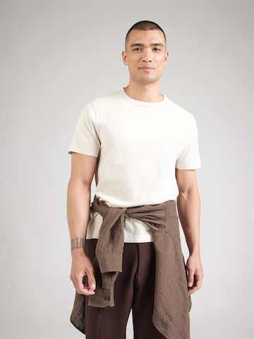 Abercrombie & Fitch Μπλουζάκι 'CLASSIC ESSENTIAL' σε καφέ: μπροστά
