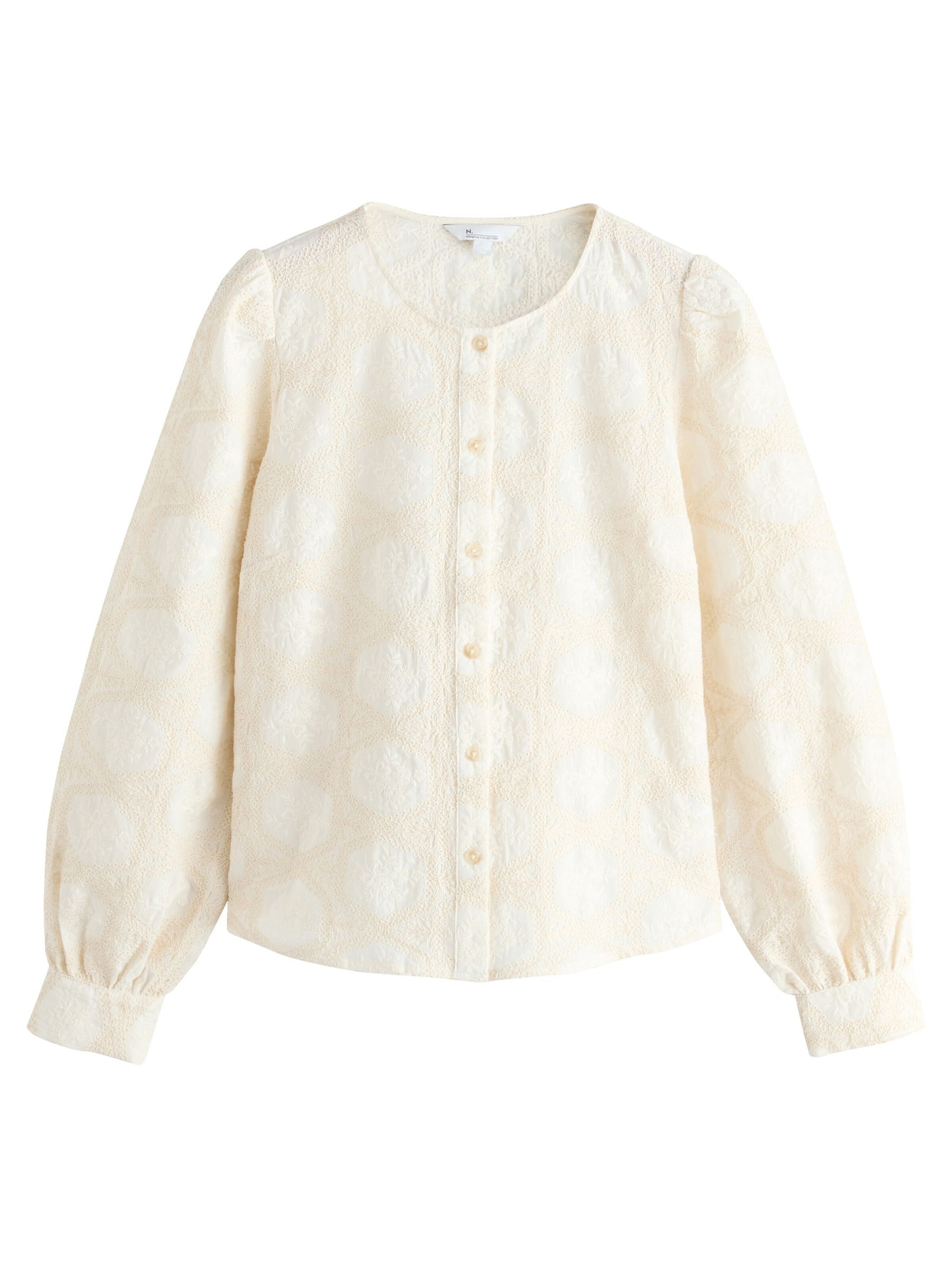 Next Blouse in Beige: front