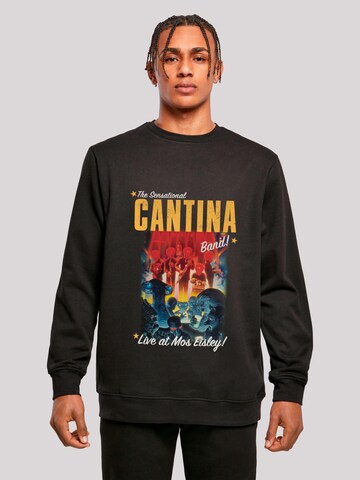 F4NT4STIC Sweatshirt 'Cantina Band' in Schwarz: Vorderseite